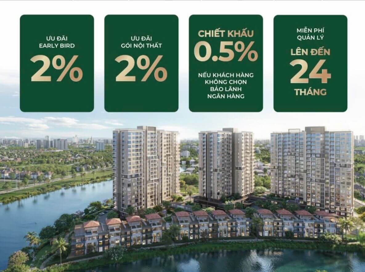 Lịch thanh toán vay vốn Trellia Cove Nam Long